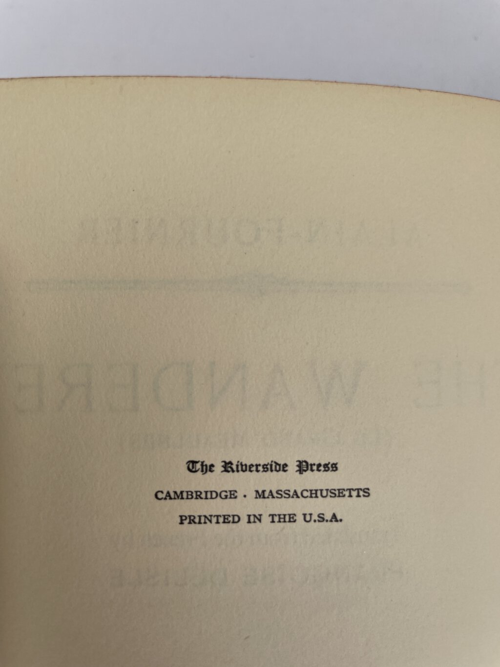 the wanderer first edition3