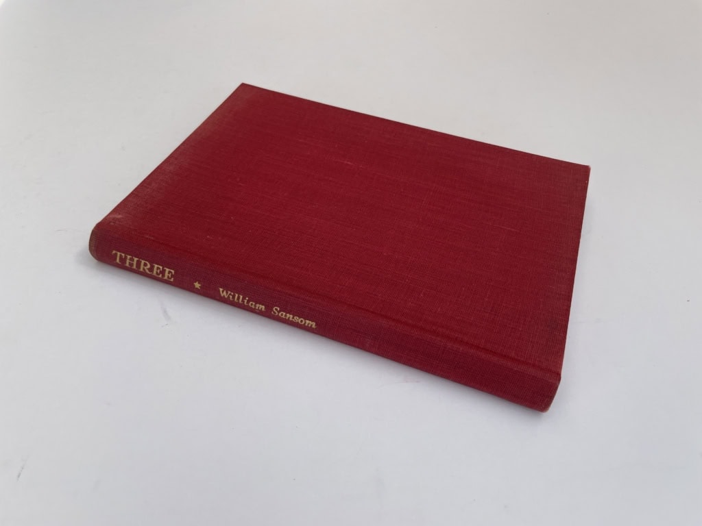 william sansom three first edition3