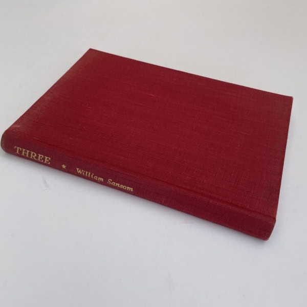 william sansom three first edition3