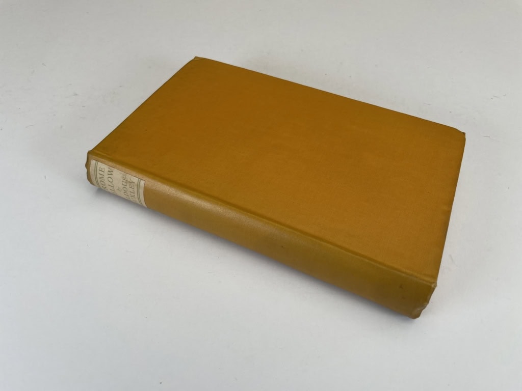 aldous huxley crome yellow first edition3
