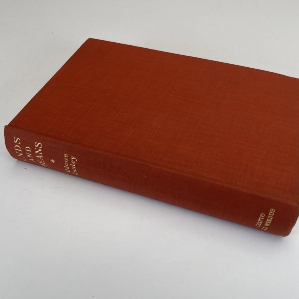 aldous huxley ends and means first edition3