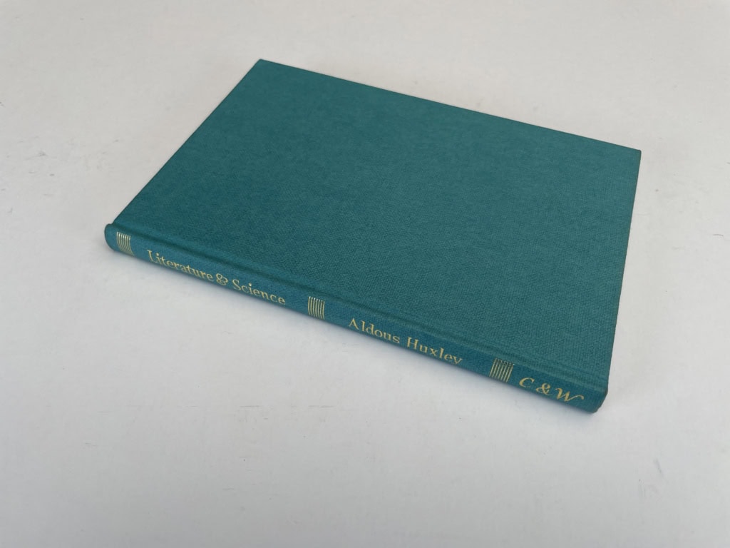 aldous huxley literature and science first edition3