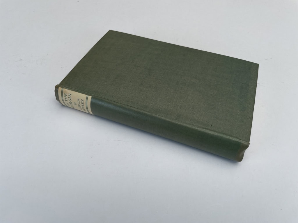 aldous huxley on the margin first edition3