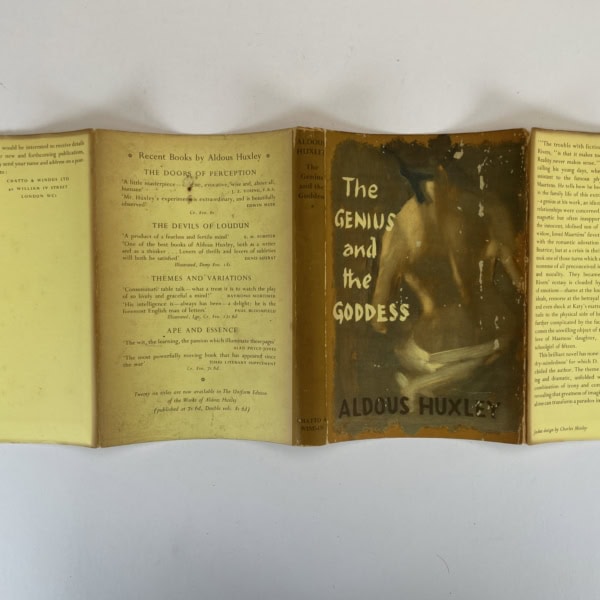 aldous huxley the genius and the goddess first edition4