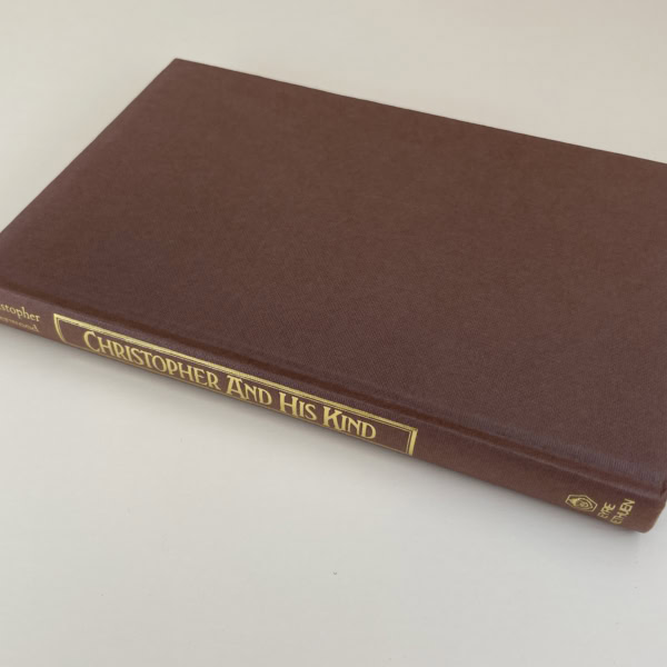christopher isherwood christopher and his kind first 3