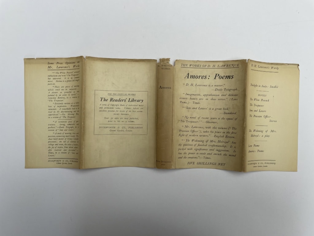 dh lawrence amores first ed5