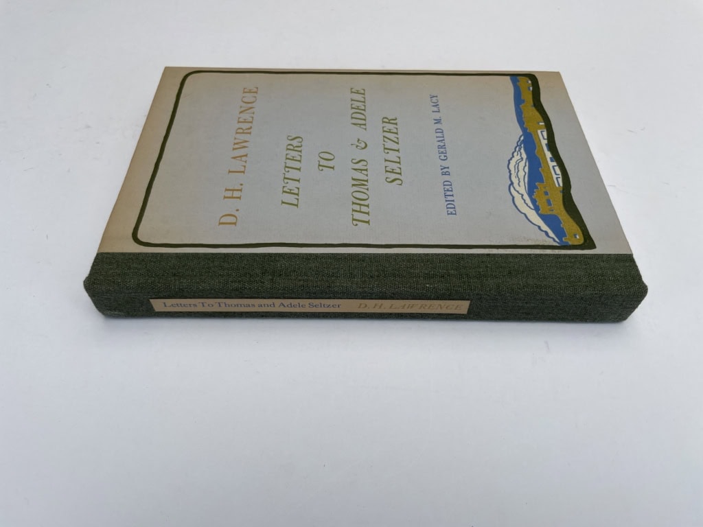 dh lawrence letters to thomas and adele first edition3