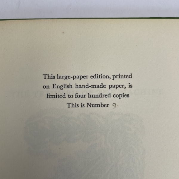 dh lawrence the triumph of the machine first edition2