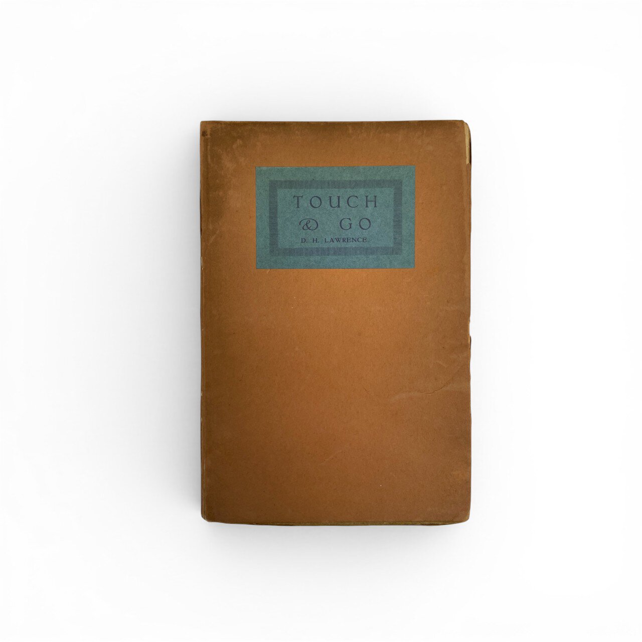 dh lawrence touch and gor first edition1