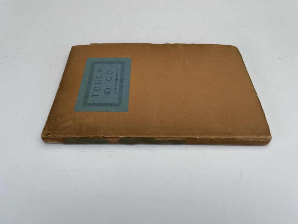 dh lawrence touch and gor first edition3