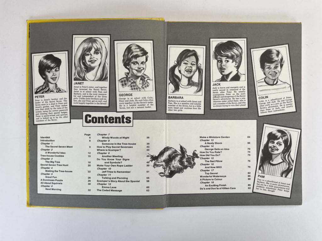 enid blyton secret seven annual 4