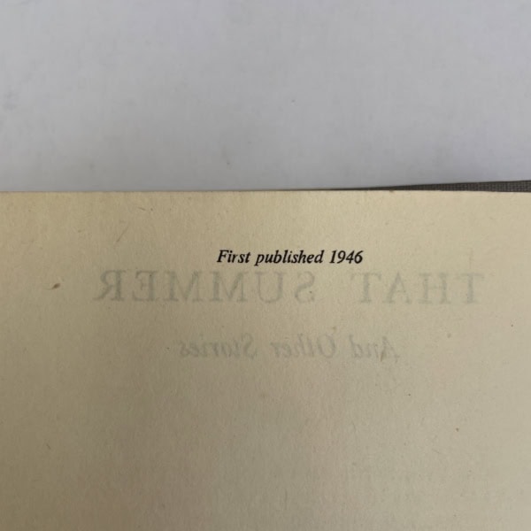 frank sargeson that summer first edition2