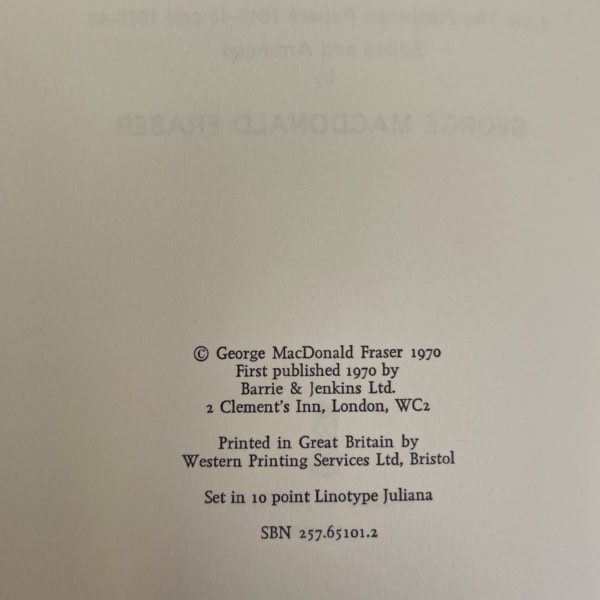 george macdonald fraser royal flash first edi2