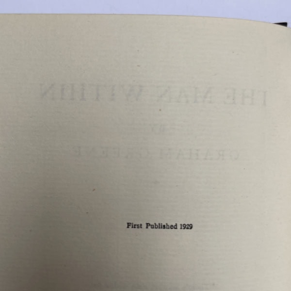 graham greene the man within first 2