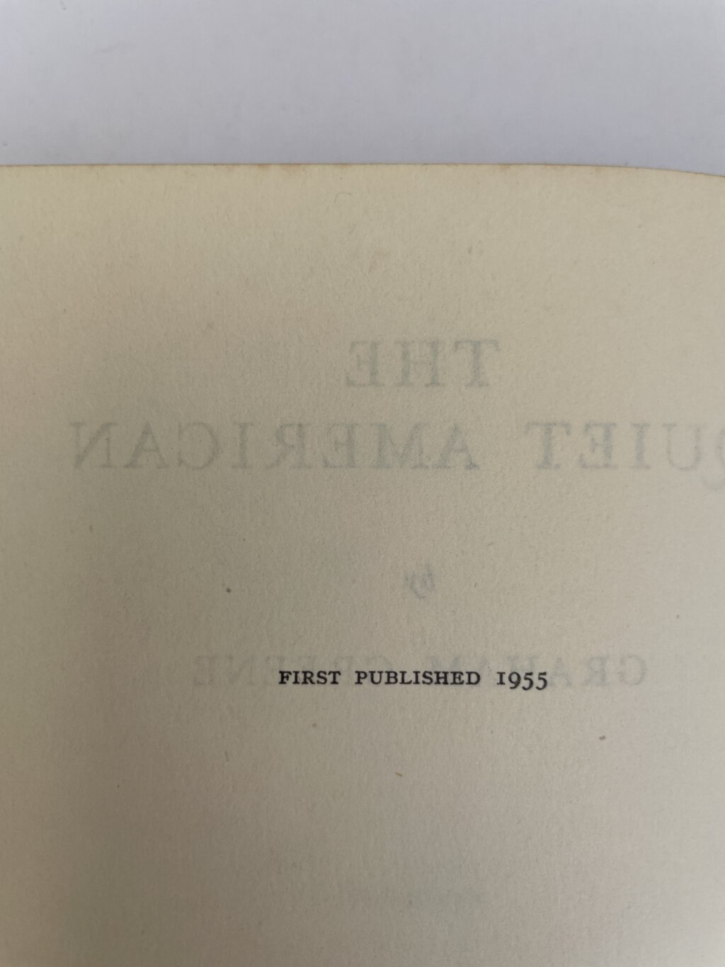 graham greene the quiet american first edition2