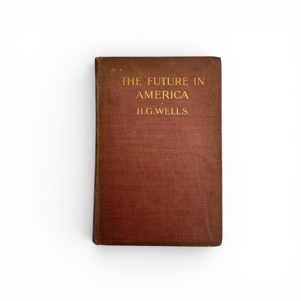 hg wells the future in america first edition1