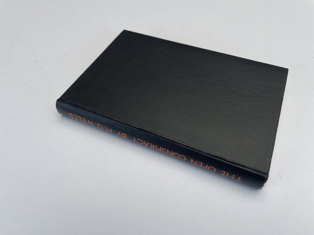 hg wells the open conspiracy first ed3