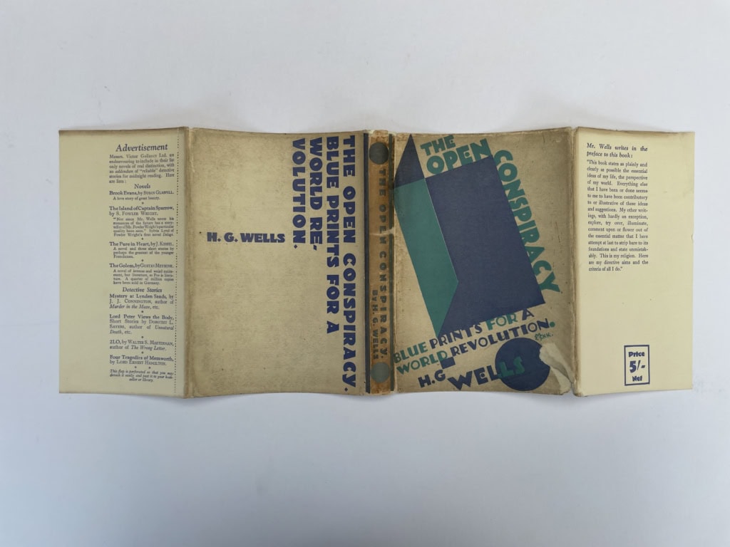 hg wells the open conspiracy first ed4