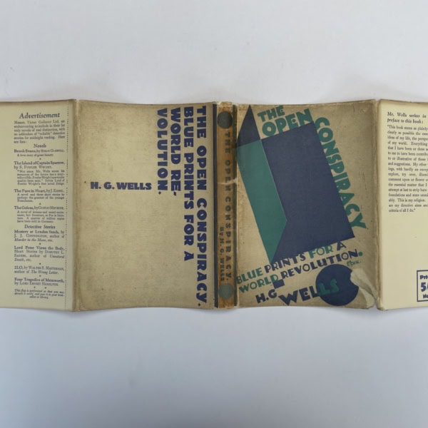 hg wells the open conspiracy first ed4