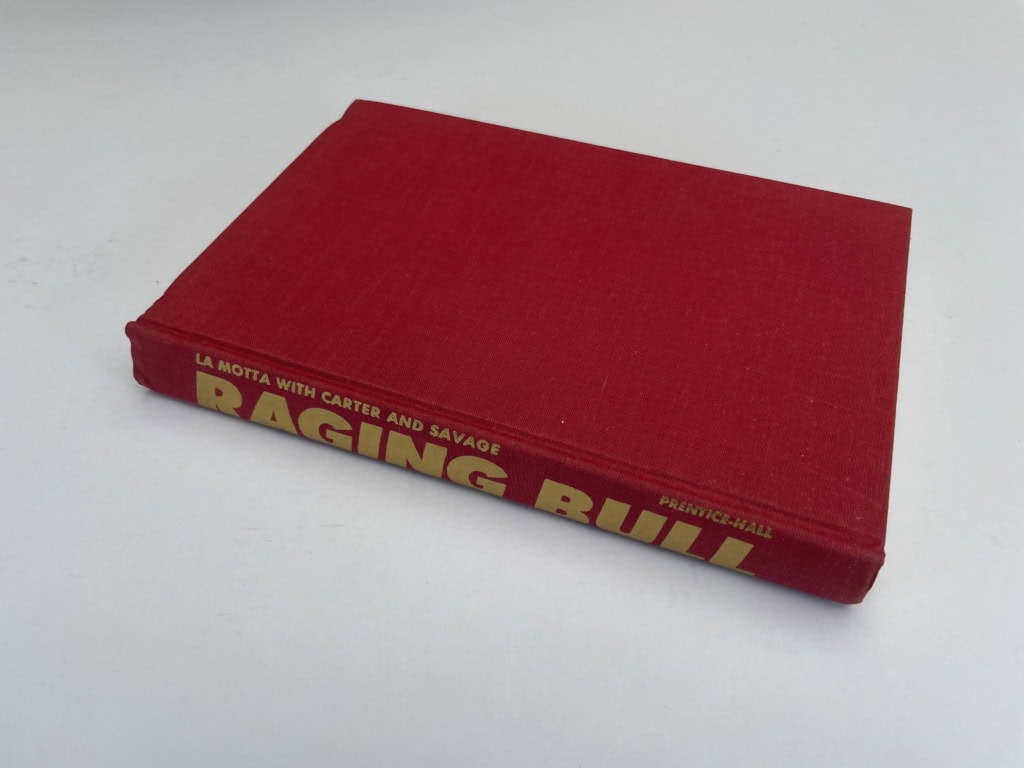 jake la motta raging bull signed first edition4