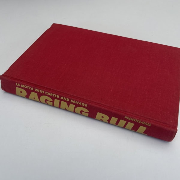 jake la motta raging bull signed first edition4
