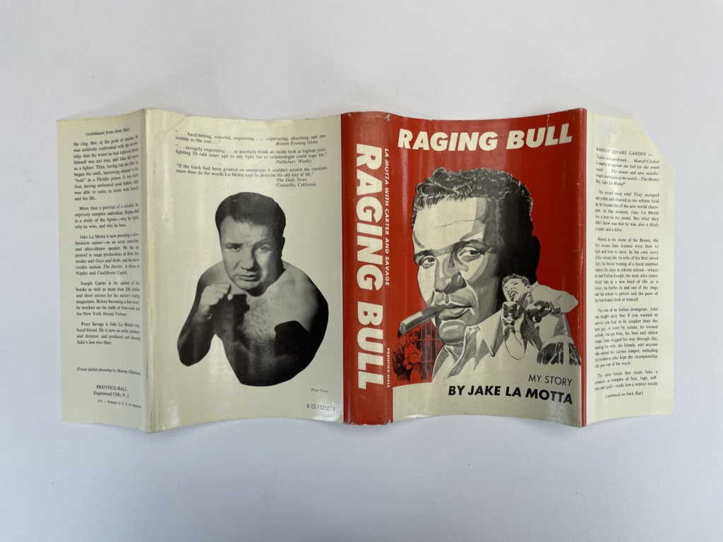 jake la motta raging bull signed first edition5