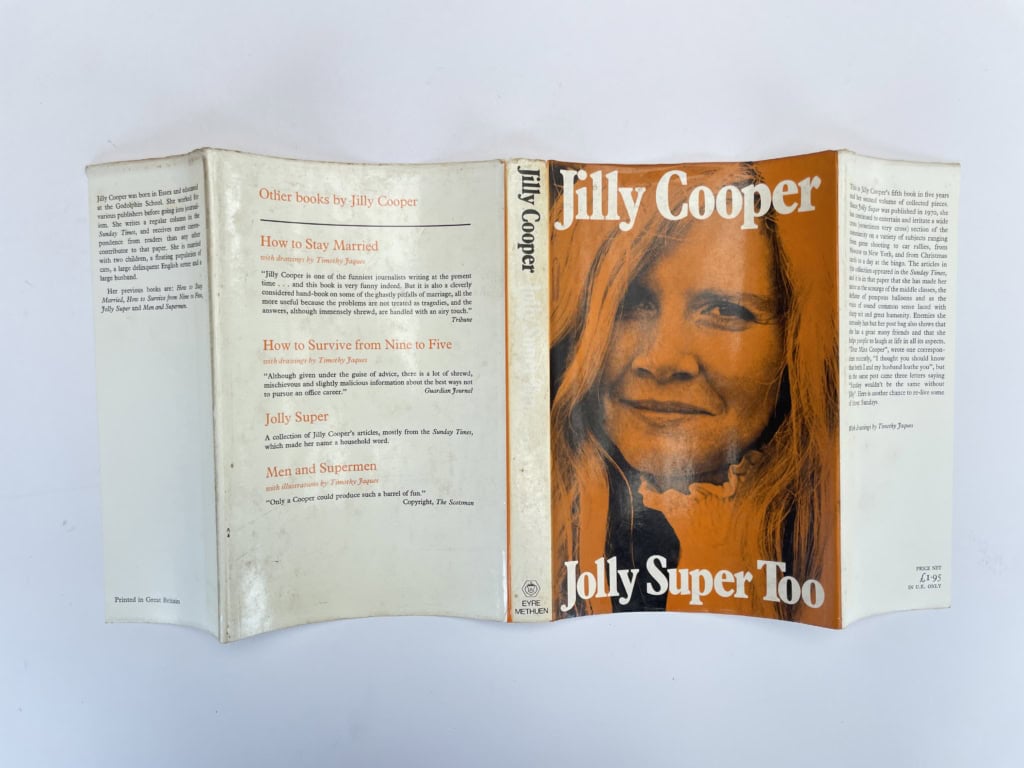 jilly cooper jolly super too signed first ed5