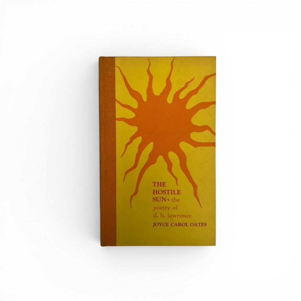 joyce carol oats the hostile sun first edition1 joyce carol oats the hostile sun first edition1