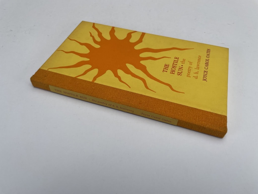 joyce carol oats the hostile sun first edition3