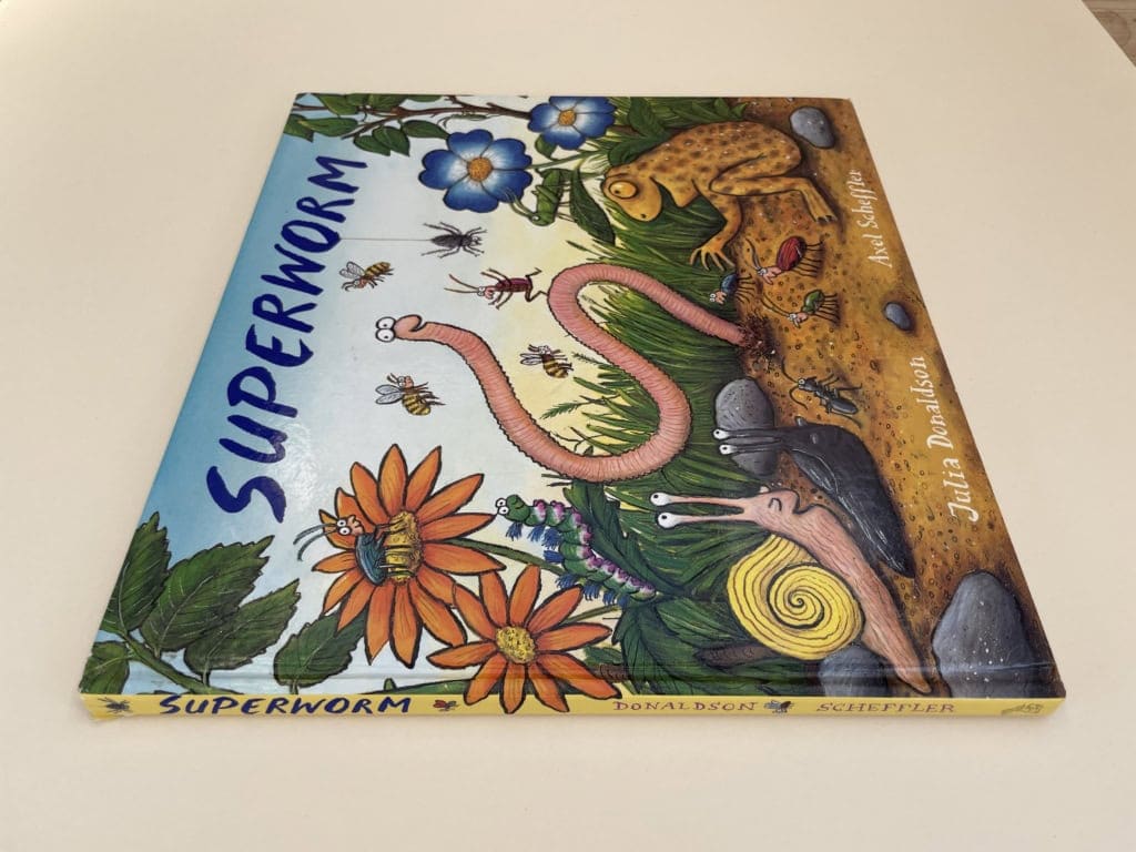 julia donaldson superworm first no wrapper 3
