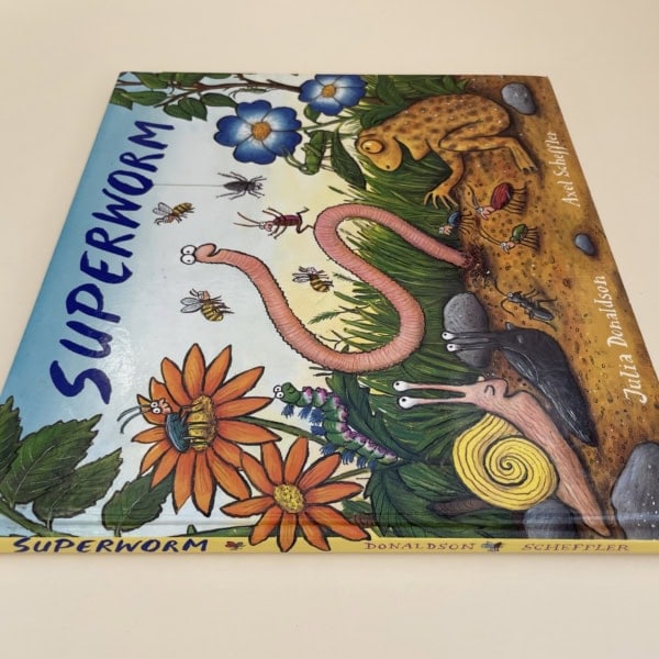 julia donaldson superworm first no wrapper 3