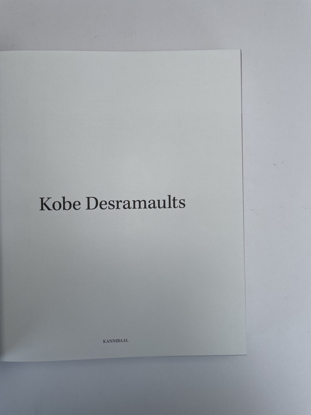 kobe desramaults first ed2