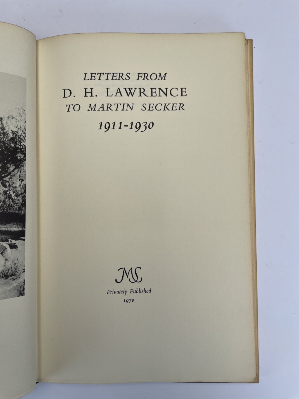letters from dh lawrence first edition2