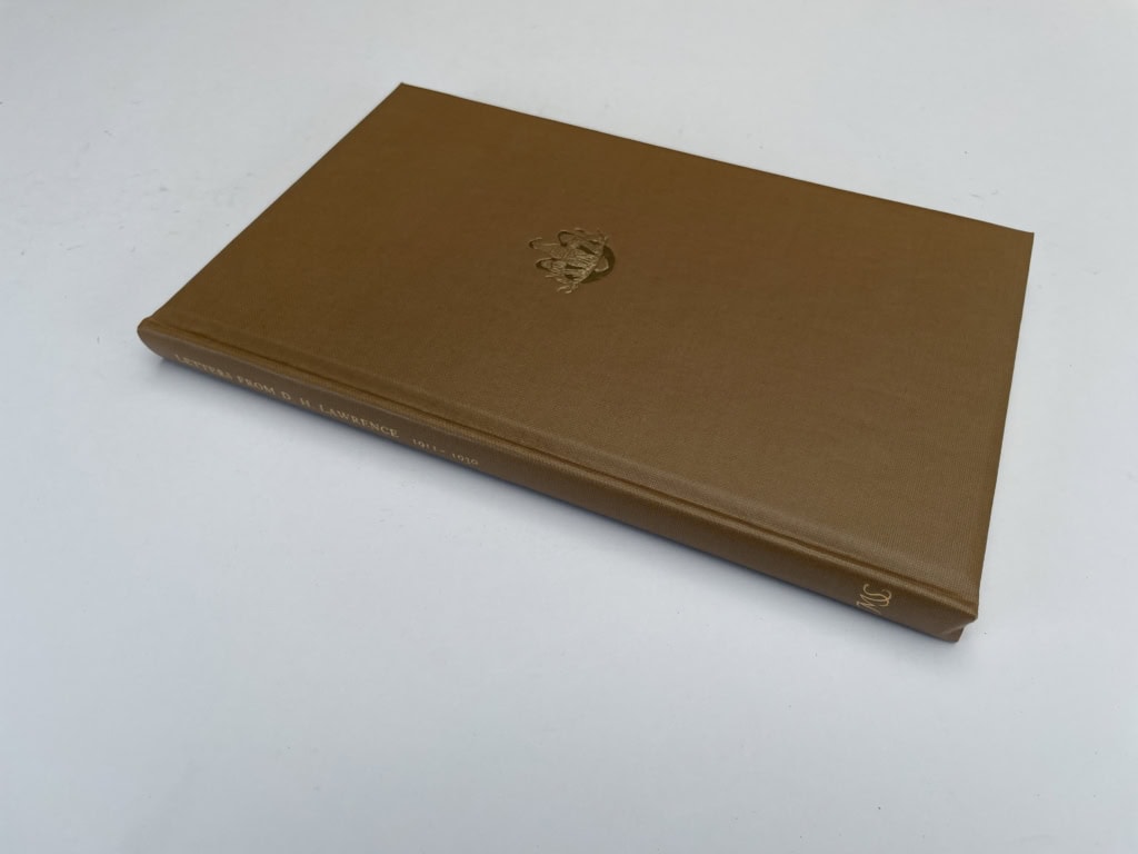 letters from dh lawrence first edition5