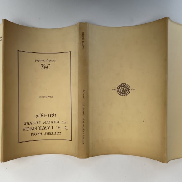 letters from dh lawrence first edition6