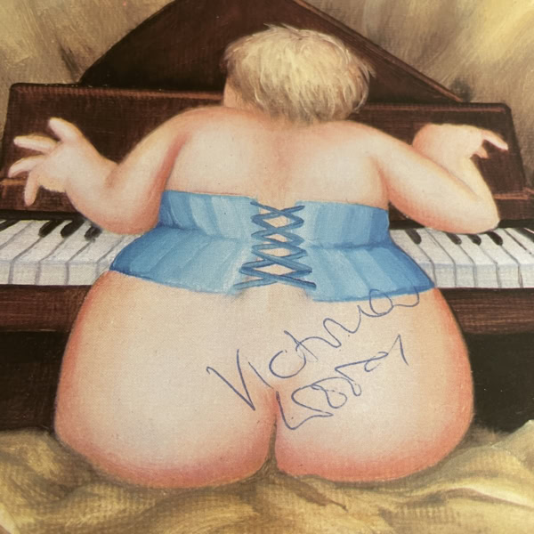 lucky bag victioria wood signed 2
