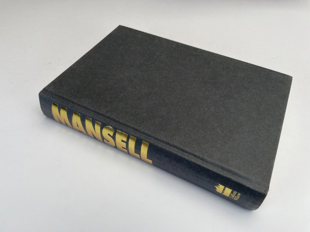nigel mansell autobiography signed first 4