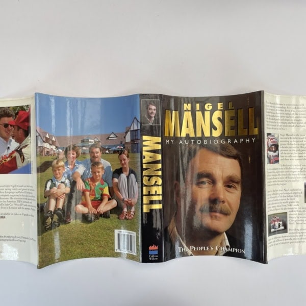 nigel mansell autobiography signed first 5