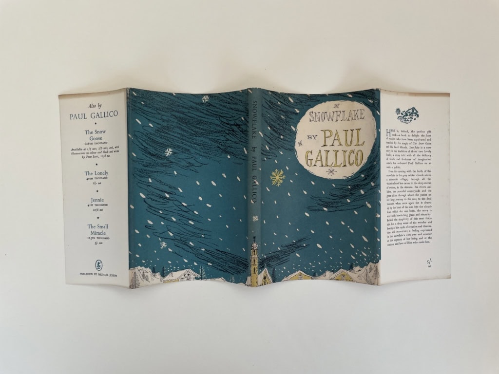 paul gallico snowfalke first ed4