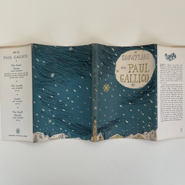 paul gallico snowfalke first ed4