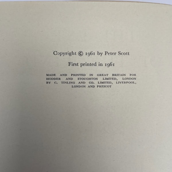 peter scott the eye of the wind signed first edition3