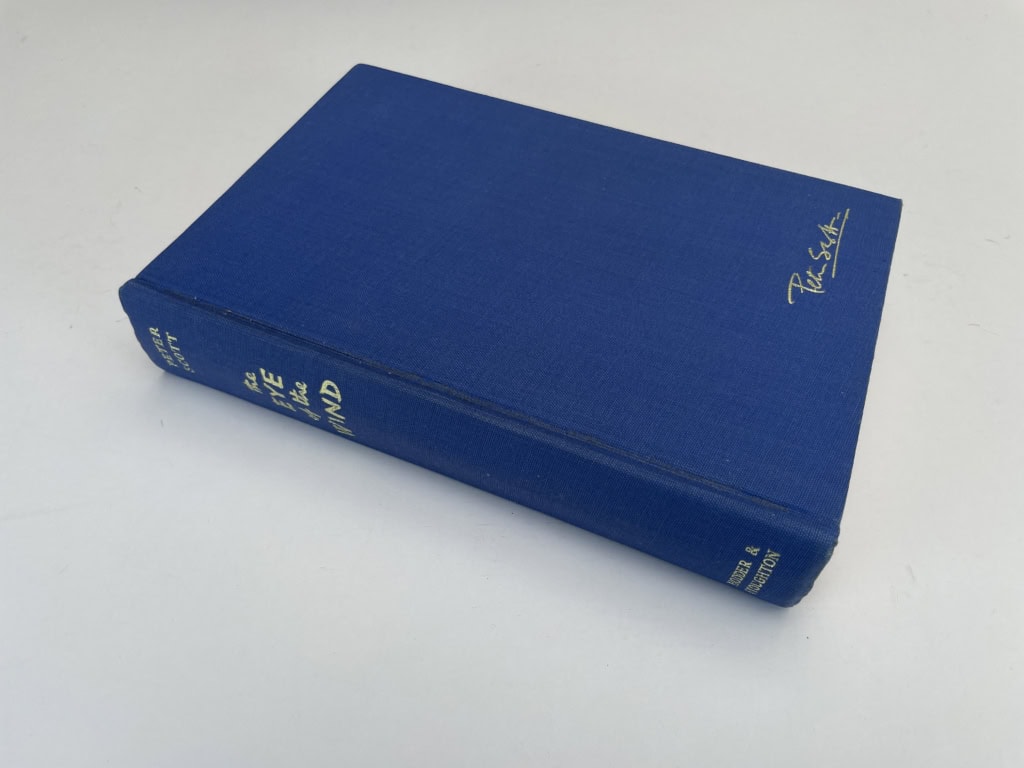peter scott the eye of the wind signed first edition4