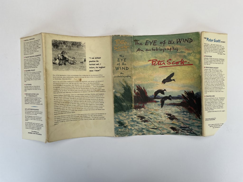 peter scott the eye of the wind signed first edition5