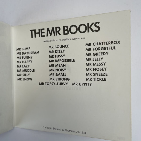 roger hargreaves mr funny first 3