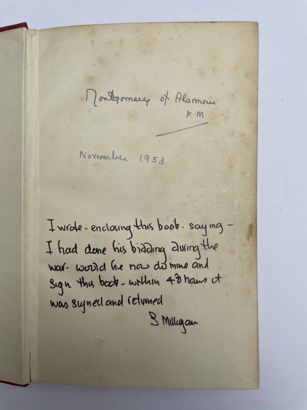 the memoirs of field marshal montgomery double signed first 2