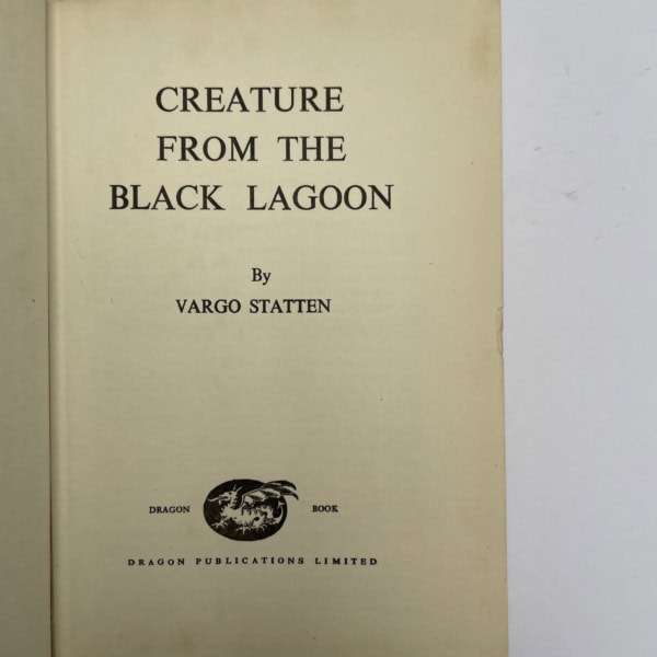 vargo statton creature from the black lagoon first edition2