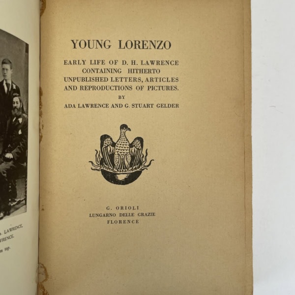 young lorenzo first edition2
