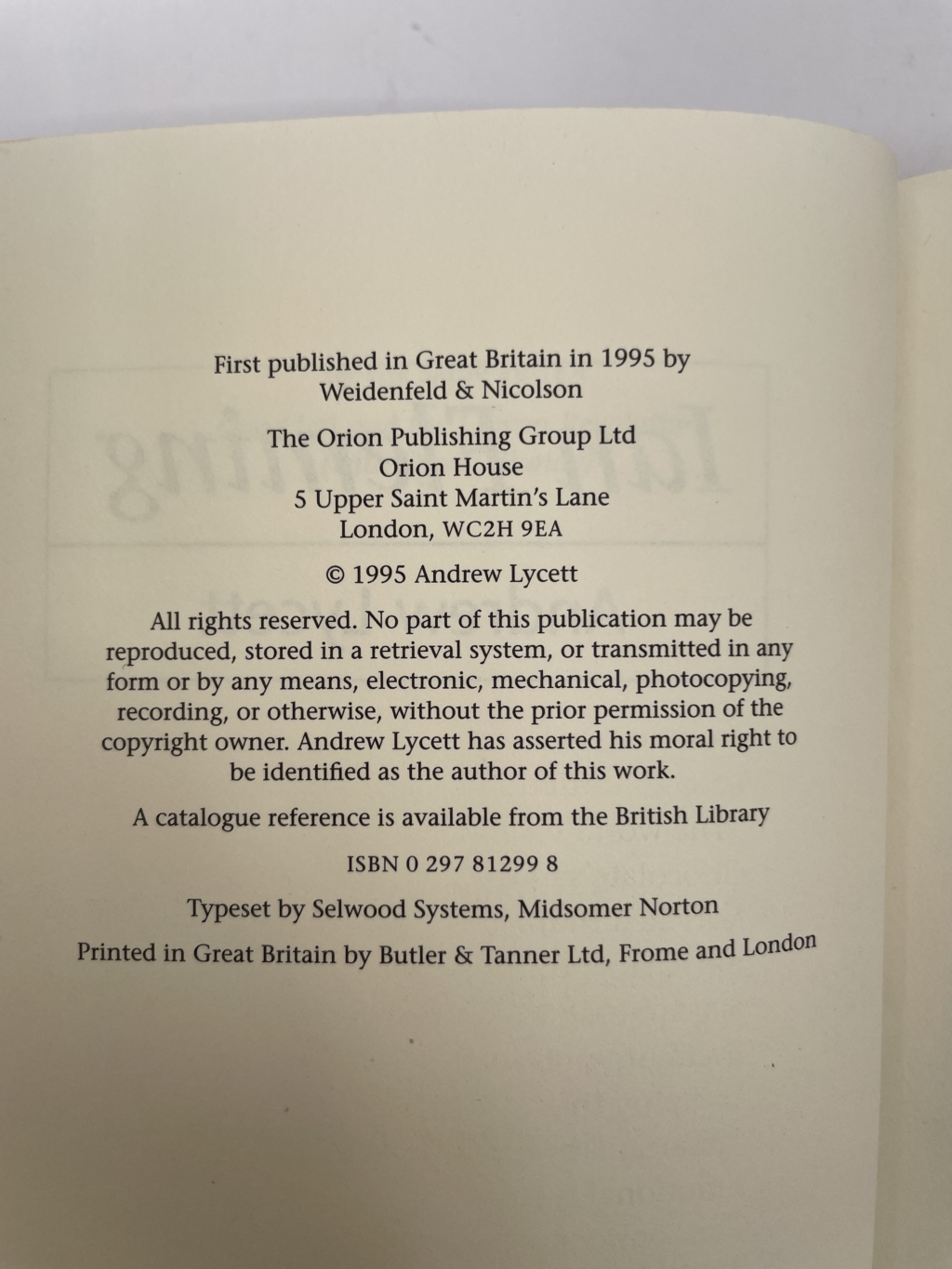andrew lycett ian fleming first uk ed2