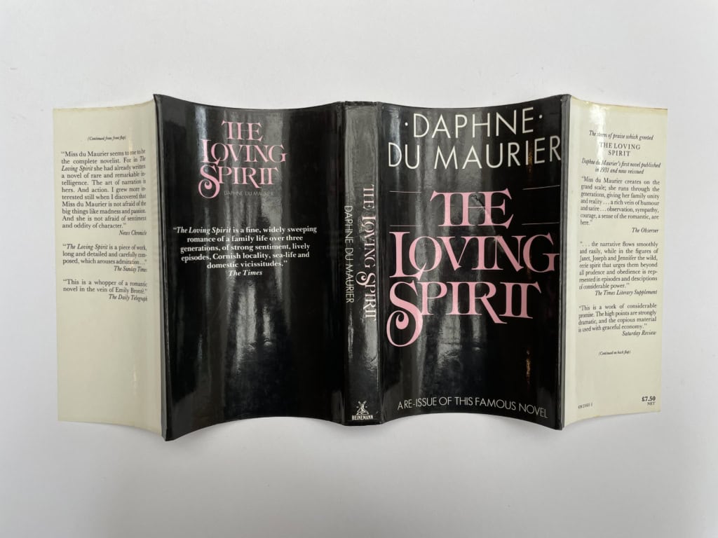 daphne du maurier the lovig spirit signed4