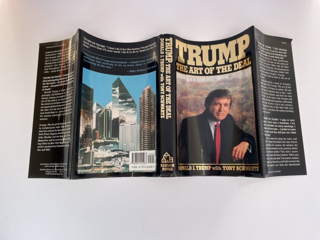 donald trump the art of the deal first edition4
